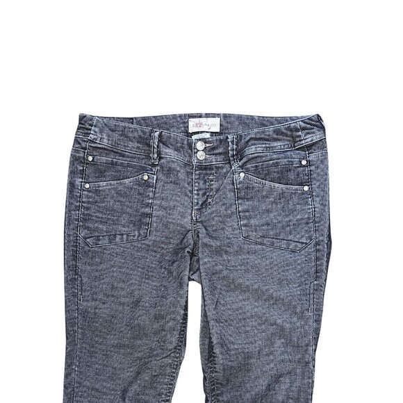 Z-Cavaricci Womens Size 12 Corduroy Jean Flared Leg Boho Y2K Style Mid Rise Pant - Picture 5 of 9